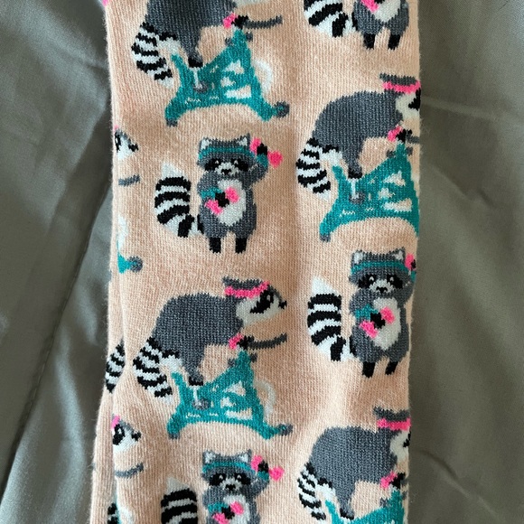 New Year Racoon Socks - Picture 4 of 6